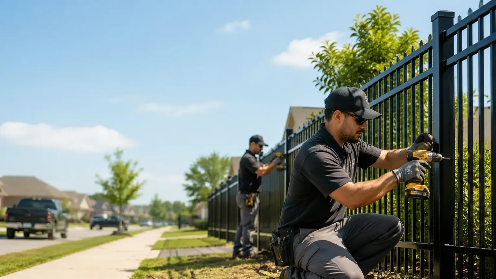 Metal Fence Installation in Vienna, VA